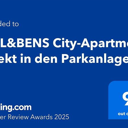 City-Apartment direkt in den Parkanlagen BRE Exterior foto